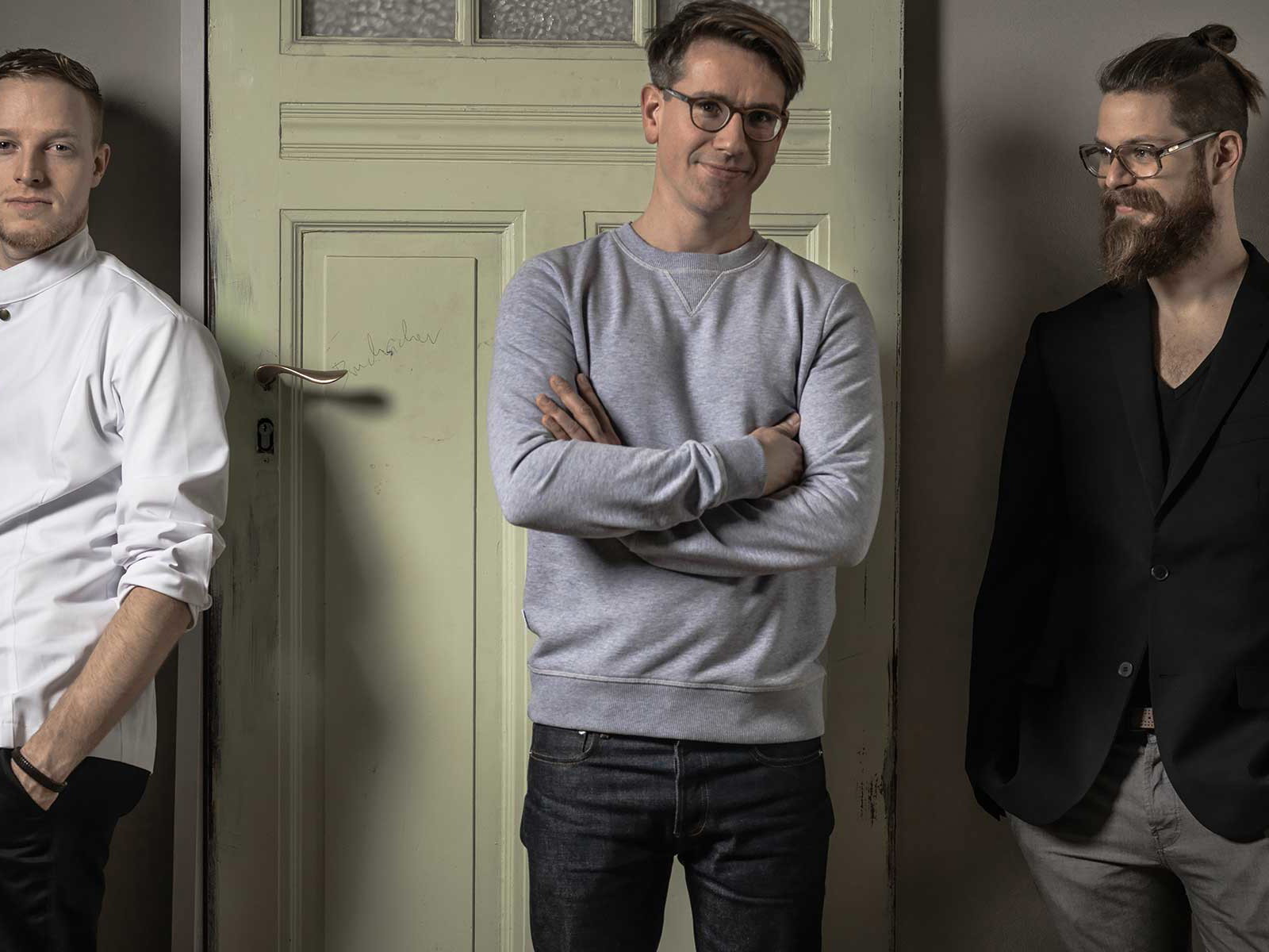 v.l.n.r.: Andreas Rieger, Ivo Ebert und Benjamin 
Schmid.