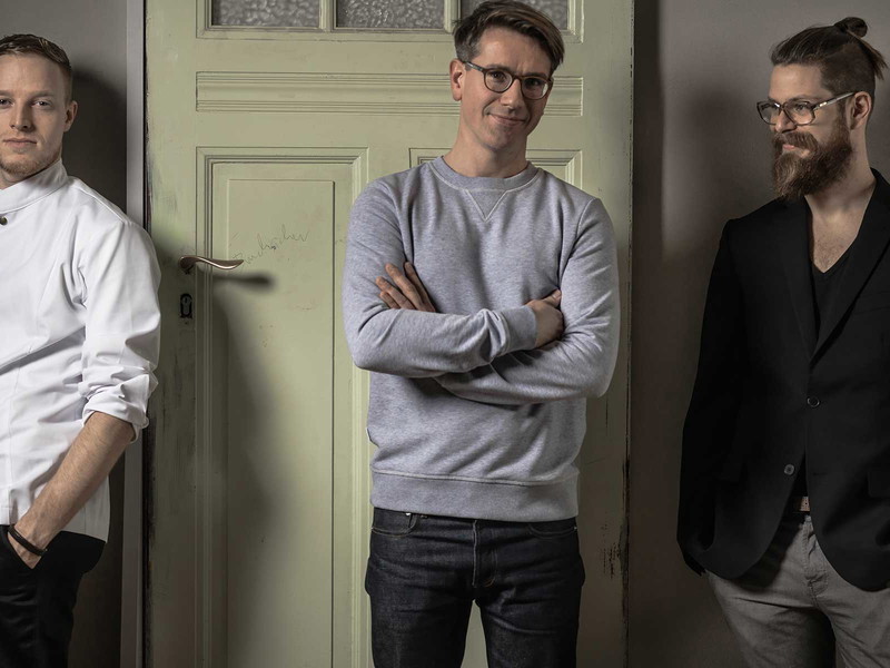 v.l.n.r.: Andreas Rieger, Ivo Ebert und Benjamin 
Schmid.