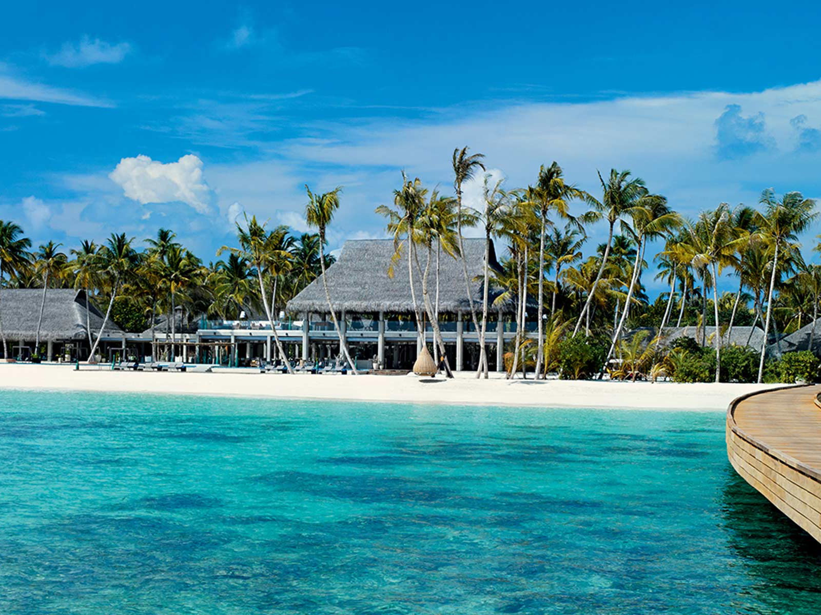 Das »Velaa Private Island« ist ein Luxusresort am Noonu Atoll im Nordwesten der Malediven.