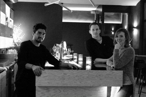 Das Omu-Team (v.l.): Felipe Betancourt, Alexander und Sabrina Royer&nbsp;