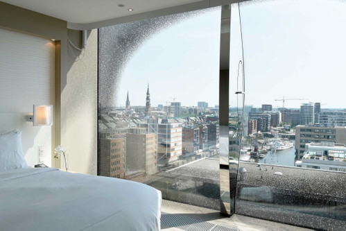 Das Deluxe City Panorama Zimmer.