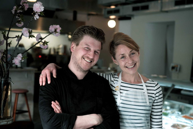 Sebastian Slavicek und Petra Goetz-Frisch