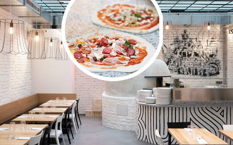 Schicke Pizza: das «Kitch» in Wien.