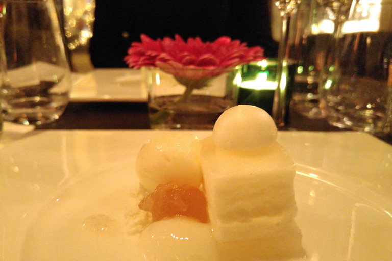 Yuzu-Calpis Schnitte.