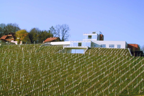 WEINGUT TEMENT (Südsteiermark): Am höchsten Punkt der Rieden&nbsp;Zieregg und Ciringa&nbsp;sind die liebevoll eingerichtete Winzerzimmer, die für heimelige Atmosphäre sorgen. Bekannt ist das Weingut auch für die mineralisch-weißfruchtige Rebsorte «Morillion».