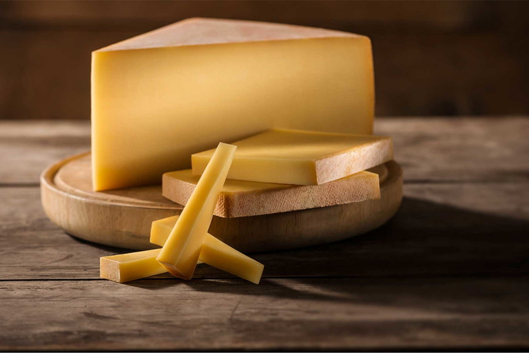 Der Felsenkäse ist essfertig.