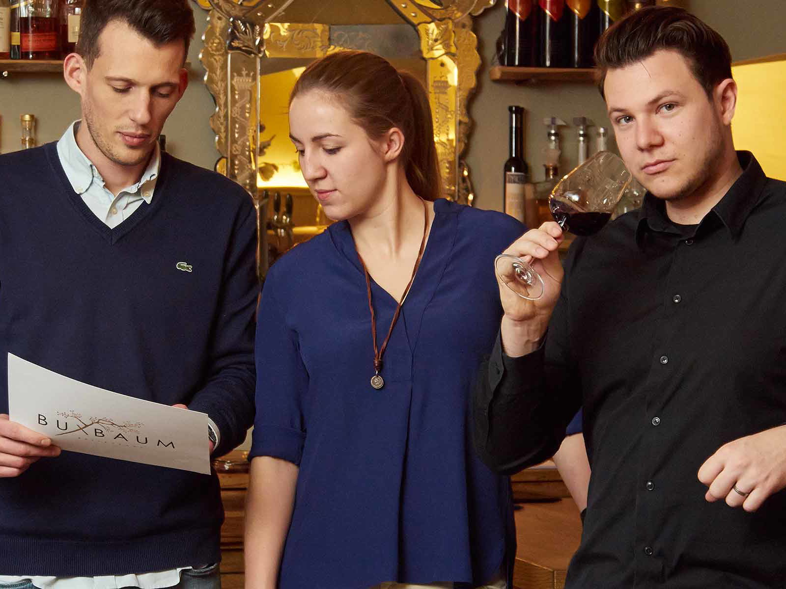 Daniel Kellner, Anna Andert, Benjamin Buxbaum.