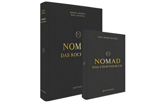 Der Moderne:&nbsp;«Nomad – Das Cocktailbuch» erschien jüngst&nbsp;gemeinsam mit «Nomad – Das Kochbuch». Es&nbsp;enthält eine Fülle an kreativen und detailverliebten&nbsp;Rezepten des Schweizer Spitzenkochs Daniel Humm, um zirka 95 Franken. www.matthaes.de