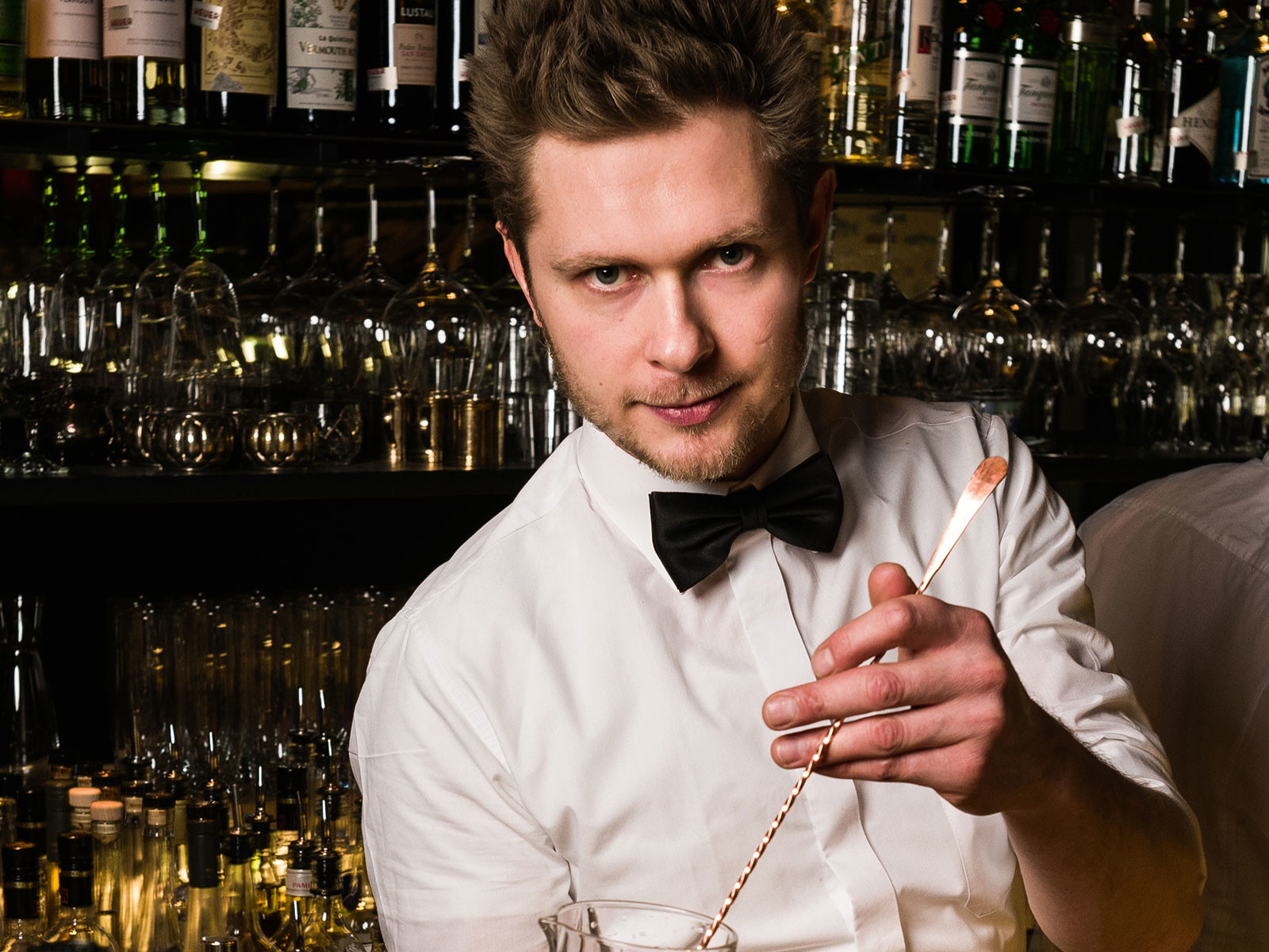 Bert Jachmann steht im »Heuer« hinter dem Tresen und wurde zum »Falstaff Barkeeper des Jahres« gekürt.&nbsp;
