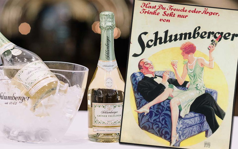 Schlumberger stellt mit dem Grüner Veltliner Sekt 2014 das prickelnde Highlight am Opernball. 