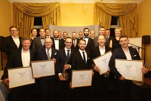 Alle Nominierten, Sieger und Laudatoren der WeinTrophy 2017.