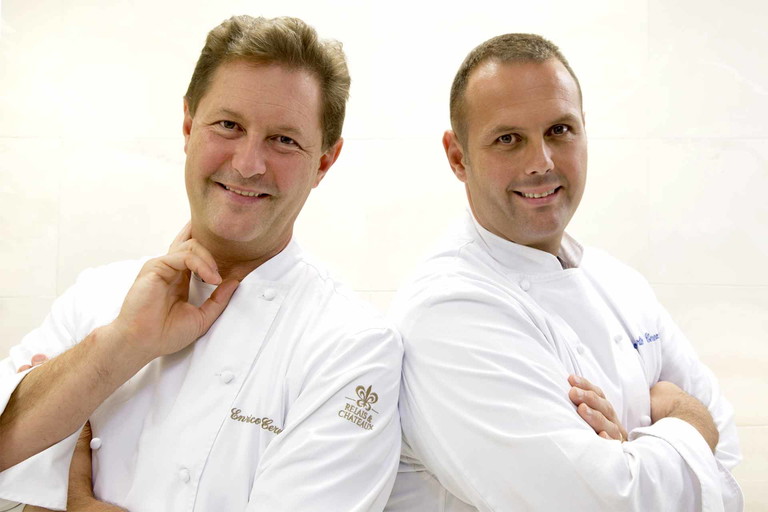 Robert und Enrico Cerea bringen ihre raffinierte Küche aus der Lombardei nach St. Moritz.