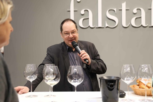 Ulrich Sautter beim Silvaner Workshop.