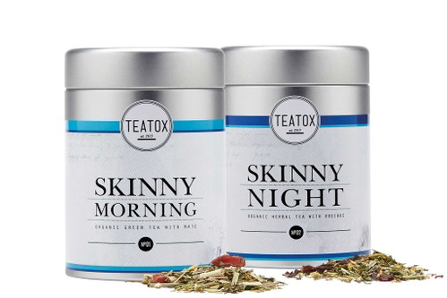 Trink dich skinny:&nbsp;Wer sich zu einer umfangreichen Detox-Kur entschlossen hat, sollte sich auch für ein geeignetes Getränk entscheiden. So bietet der Morgen- und Abendtee von Teatox die ideale Unterstützung für eine erfolgreiche Kur.www.teadox.de