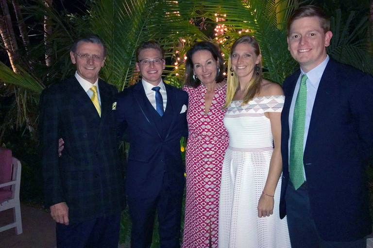 (v. l. n. r.): Karlheinz, Phillip, Elisabeth, Stephanie und Alexander Muhr.