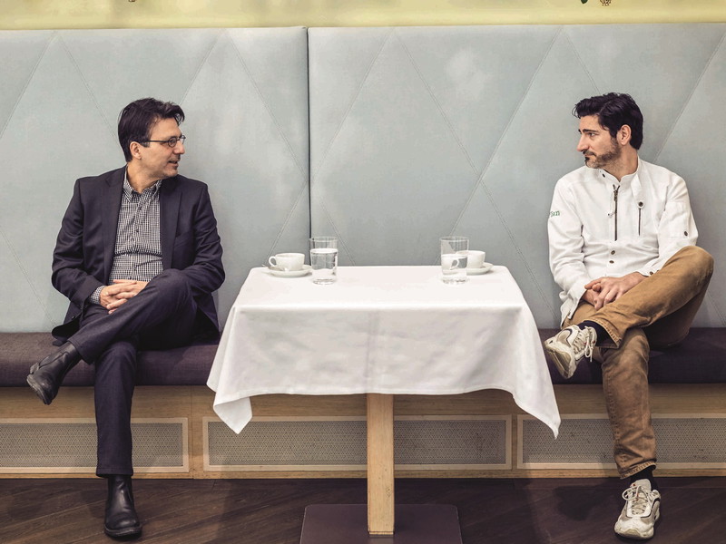 Cem Ekmekcioglu und Paul Ivić im Wiener »Tian« – über ­Verzicht, der keiner ist.