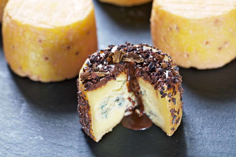 Edelschimmelkäse mit Schokolikör: Innovationskäse der Fromagerie zu Riegersburg.&nbsp;