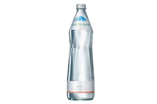 Gasteiner – Mineralwasser Bewertung: 3&nbsp;WassertropfenSauberer Duft. Leicht rauchige und zarte Mineralität, sehr weich, rund, guter Trinkfluss und würziger Abgang. Mit einem Wert von 206&nbsp;mg/l ist das Wasser gering mineralisiert und eignet sich als Begleiter von gerbstoffreichen Weinen. ca. CHF 50/l, Österreich, www.gasteiner.at