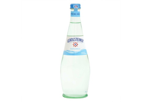 Gerolsteiner – Mineralwasser Bewertung: 5 WassertropfenFrischer, klarer Duft. Am Gaumen dezent salzig, weich, zart mineralisch, gute Komplexität, süffig und elegant würzig. Ein sehr gut ausbalancierter Allrounder. Bei einer Gesamtmineralisierung von 885&nbsp;mg hat das Mineralwasser einen relativ hohen Hydrogencarbonat-Anteil (652 mg/l) und einen geringen Natriumgehalt von nur 12&nbsp;mg/l. ca. CHF 0,92/l, Deutschland, www.gerolsteiner.de