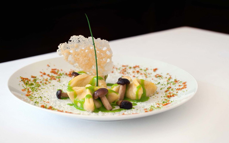 Selbst gemachte Gnocchi aus dem Restaurant »Sissi« in Meran.