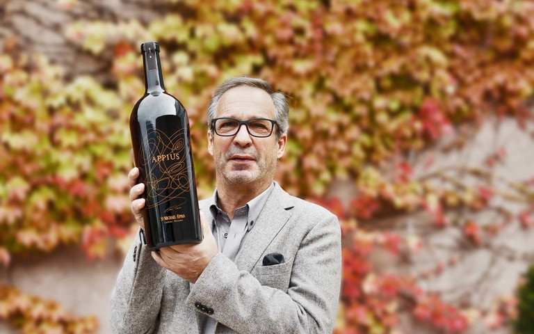 Hans Terzer von der Kellerei St. Michael-Eppan ist einer der Top-Weinmacher in Südtirol. 