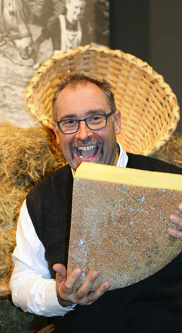 Harald Weidacher, Käsesommelier.
