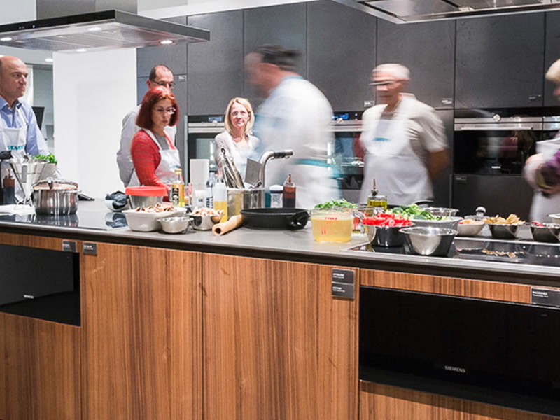 Im Siemens cookingClub wird japanisch aufgetischt. 