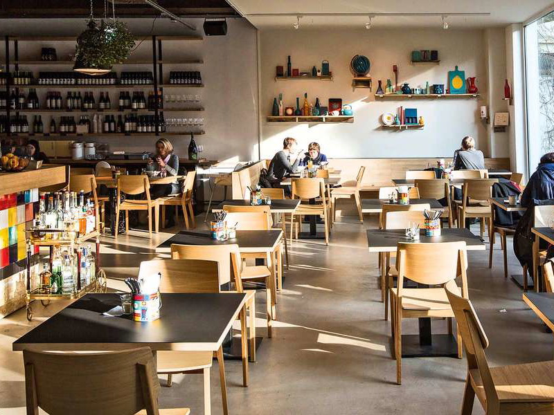 Das Restaurant »Die Liebe« im 7. Wiener Gemeindebezirk.