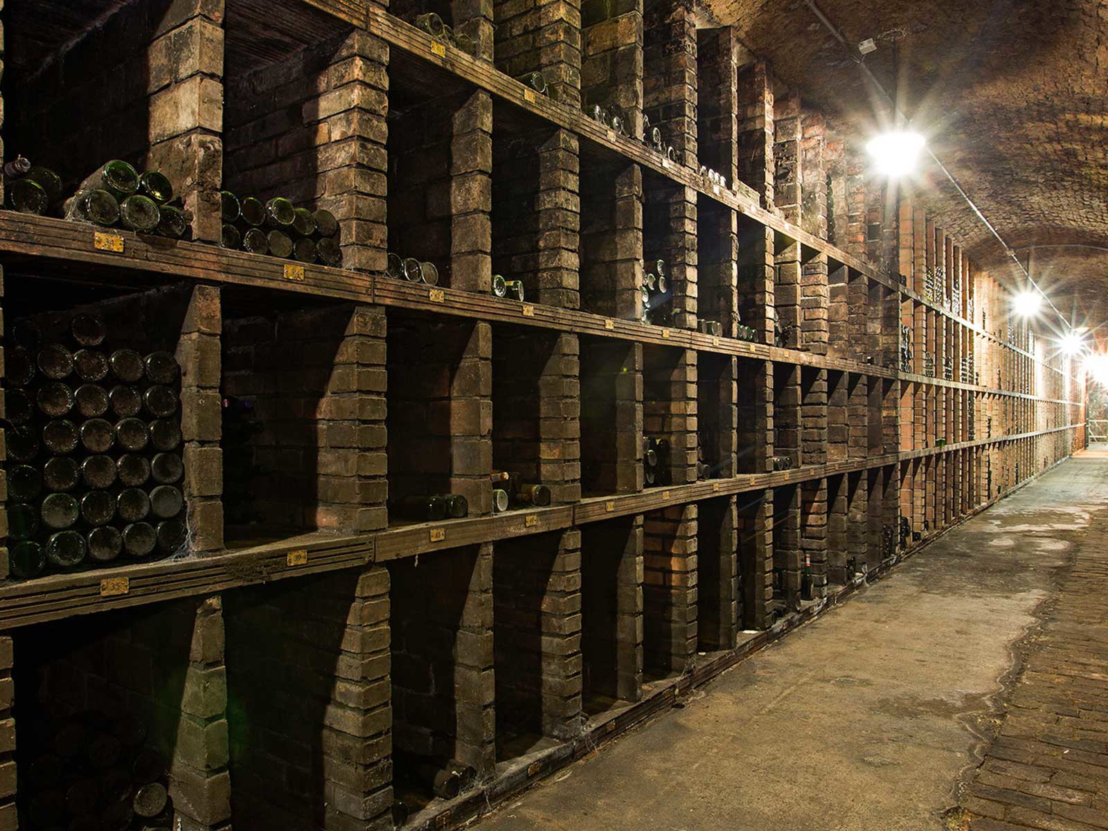 Die Domäne Wachau verfügt über eines der größten Altweinarchive Österreichs.