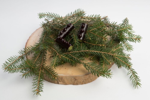 Als Praline/Petit Four serviert der Erstplatzierte einen »Heidelbe(e)rg Cheesecake«.