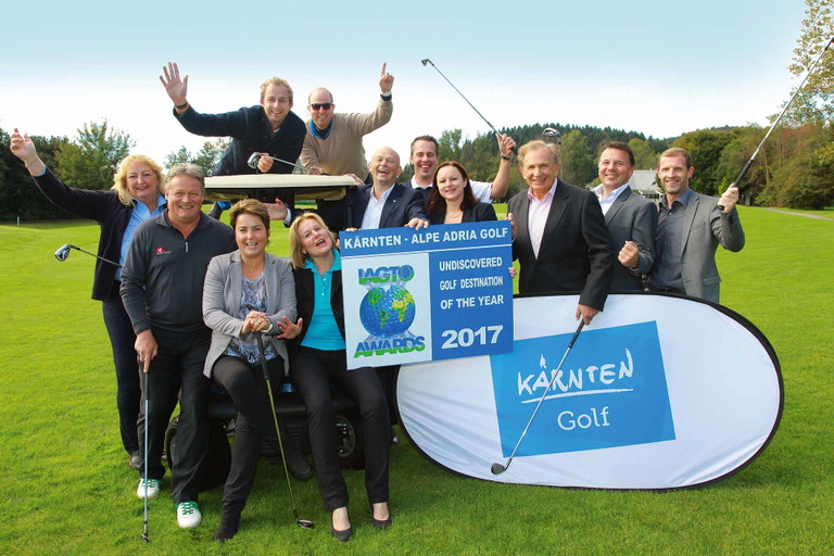 So jubelt Kärnten. Das Bundesland erhielt den »Golf Travel Award«. Die Auszeichnung gibt es nur für die besten Golfdestinationen der Welt.&nbsp;