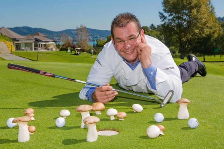 Marcel Vanic ist Gastro-Chef im »Die Yacht« in Velden und am Green ebenso zu Hause wie in der Küche.