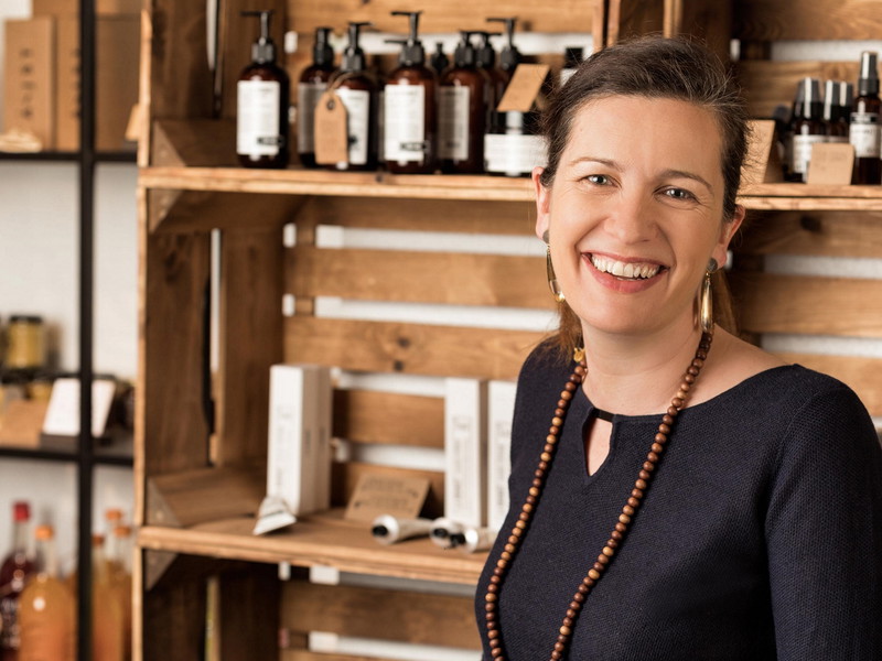 Julia Pengg leitet das erfolgreiche vegetarische Gastronomieunternehmen.