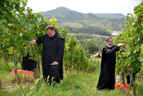Nur fünf Kilometer von der steirischen Grenze entfernt liegt das Weingut.