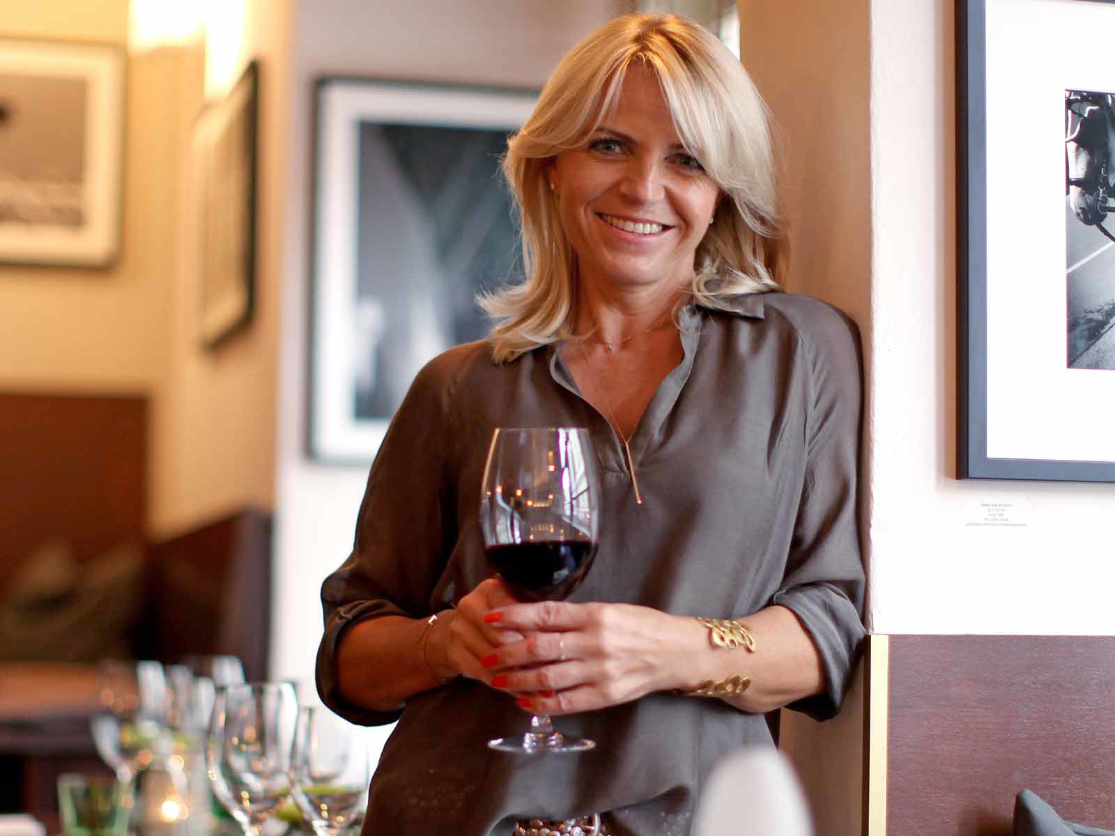 Petra Führich in ihrem Restaurant