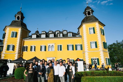  Zahlreiche namhafte Top-Köche waren bei »Küchenspiele &amp; Teller Tätowierer« im Schlosshotel Velden vertreten.