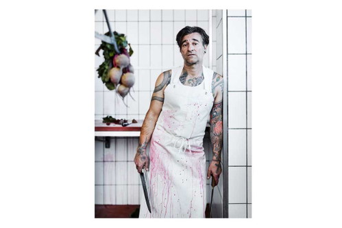 Der Schweizer Fotograf Sylvan Müller zeigte Fotoarbeiten aus seinen aktuellen Kochbüchern «Meat the Green» und «Leafe to Roots».