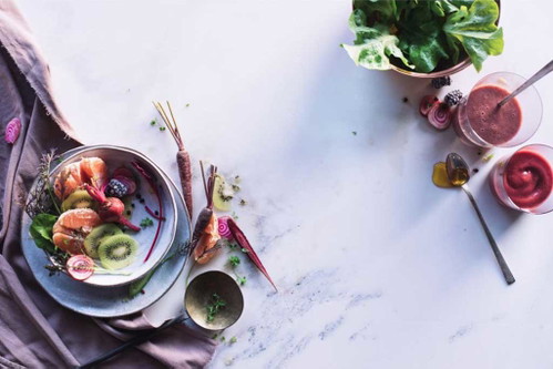 Foodstylistin Heide Robb aus Cleveland, USA zeigte neue Arbeiten – die pure Leichtigkeit und Eleganz ihres Foodstylings ist bemerkenswert, dieses Zufällige, das immer alles anderer als ein Zufall ist.