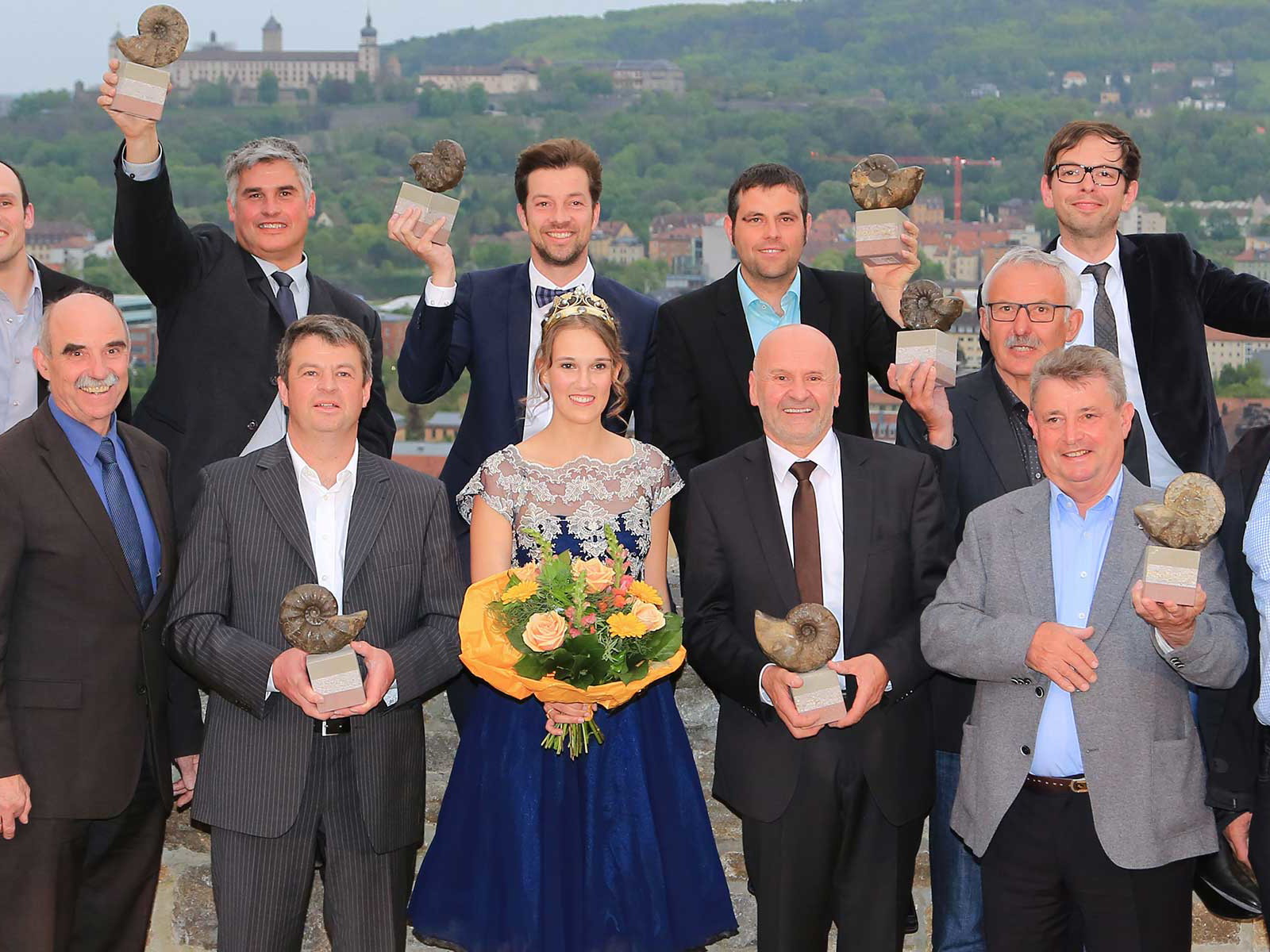 Die glücklichen Gewinner im Überblick.