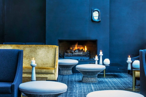 Kühle Eleganz: Das »Le Chalet de la Forêt« verbindet Tradition und Avantgarde.
