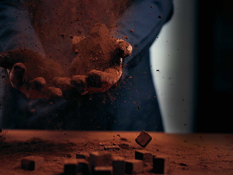 «Schokolade ist ein Weltkomplex - störrisch, zart und sensibel», schwärmt Chocolatier Fabian Rimann.