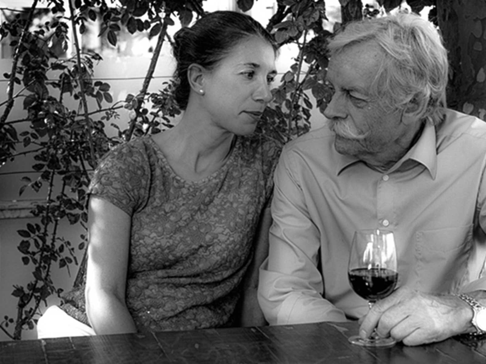 Bieten ihren Kunden jetzt eine eigene »Klassiker«-Liste mit reifen Weinen an: Eva und Hajo Becker.