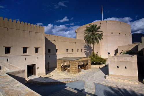 Die alte Festung in Nizwa. 
