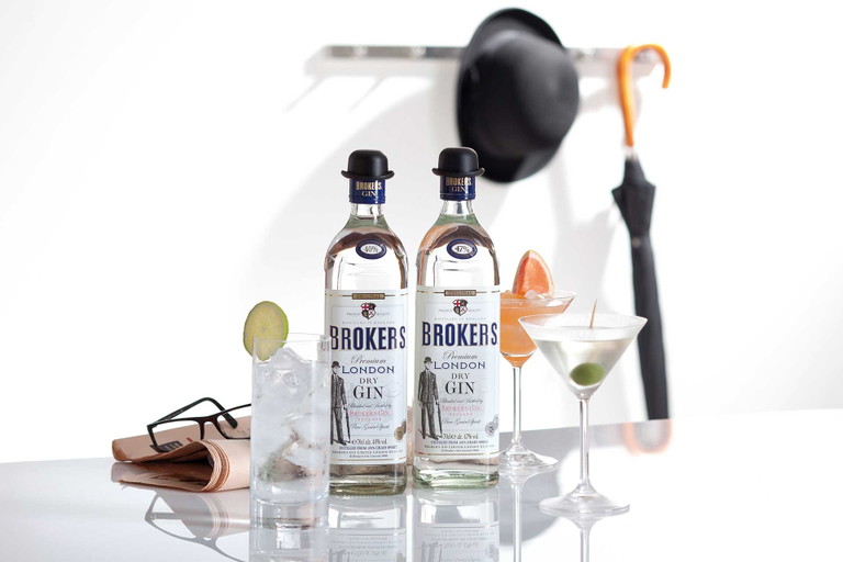 Britischer Gin mit Tradition: Der »Broker‘s Gin« wird nach einem 200-jährigen Rezept hergestellt.