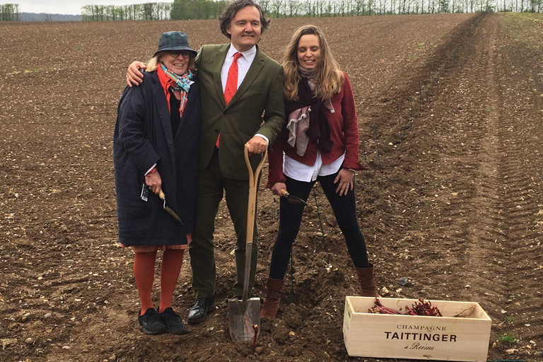 Claire, Pierre-Emmanuel und Vitalie Taittinger.