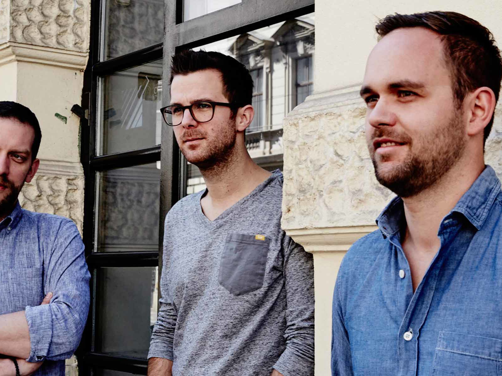 Steve Breitzke, Matthias Pitra und Martin Schmid
