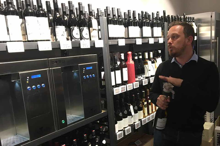 Dank des neuen Systems »Winefit cubo« können hunderte Weine glasweise ausgeschenkt werden.&nbsp;