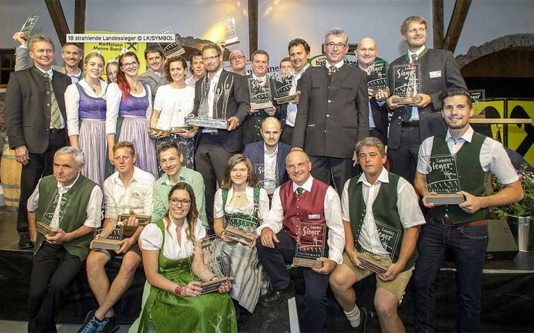 Die glücklichen Landessieger 2017