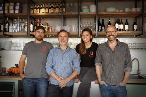 Das Team v.l.n.r.: Tobias Hess, Axel Ohm, Yasmin Ambo Masse und Patrick Rüther.
