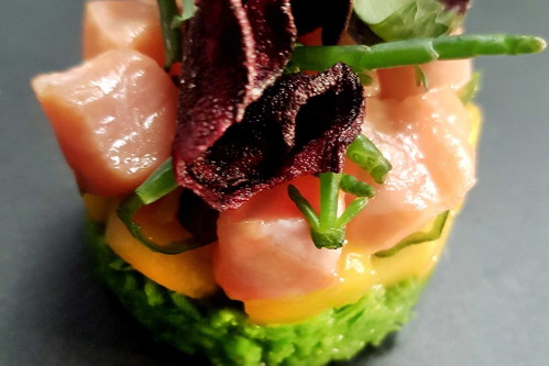 Tatar vom Lachs.